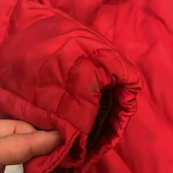 [S/M]Harley  Davidson Cropped Red Puffer Jacket - Picture 9 of 9